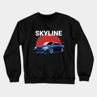 JDM Skyline Crewneck Sweatshirt